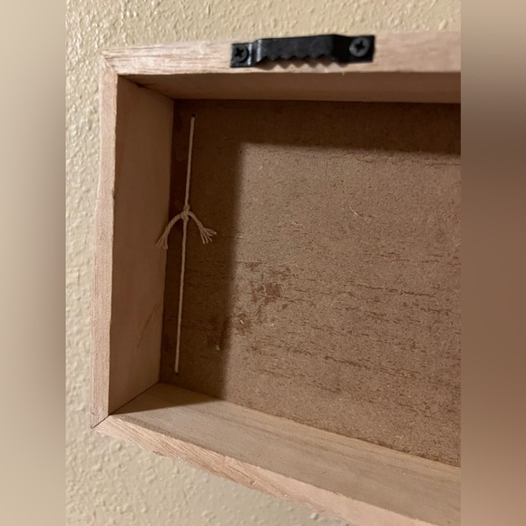 Neutral Farmhouse Bohemian "Gather" Sign Wooden Beaded Wall Hanging 18" x 5.5" - Picture 7 of 10